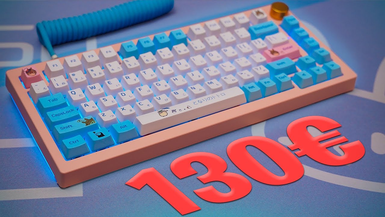 Miniature de la vidéo de Custom Ton Clavier sur le Akko 5075S — montage custom