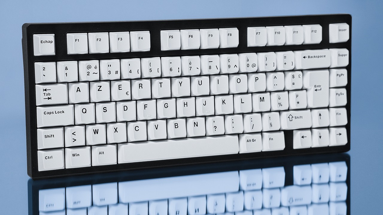Miniature de la vidéo de Custom Ton Clavier sur le Bridge75 AZERTY