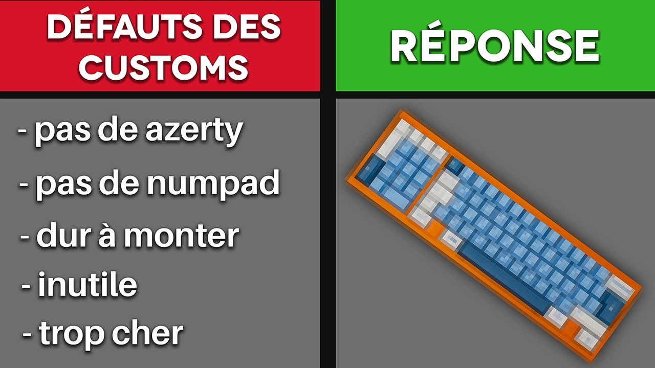 Miniature de la vidéo de Custom Ton Clavier sur le Daring Run Flip 6P