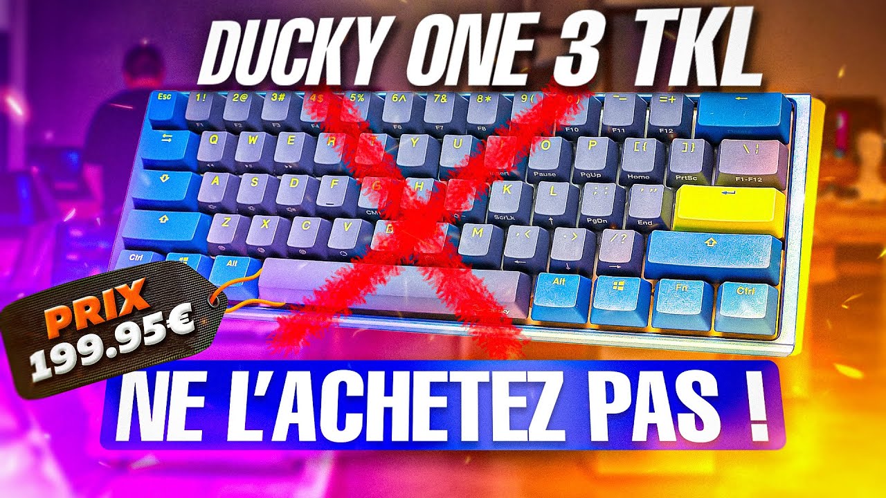 Miniature de la vidéo de Custom Ton Clavier sur le Ducky One 3 TKL Daybreak