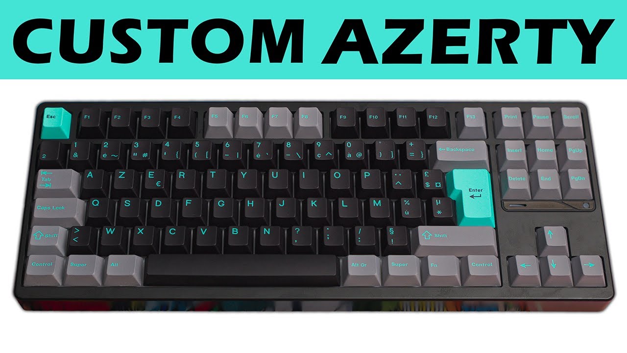Miniature de la vidéo de Custom Ton Clavier sur le Evo80 AZERTY
