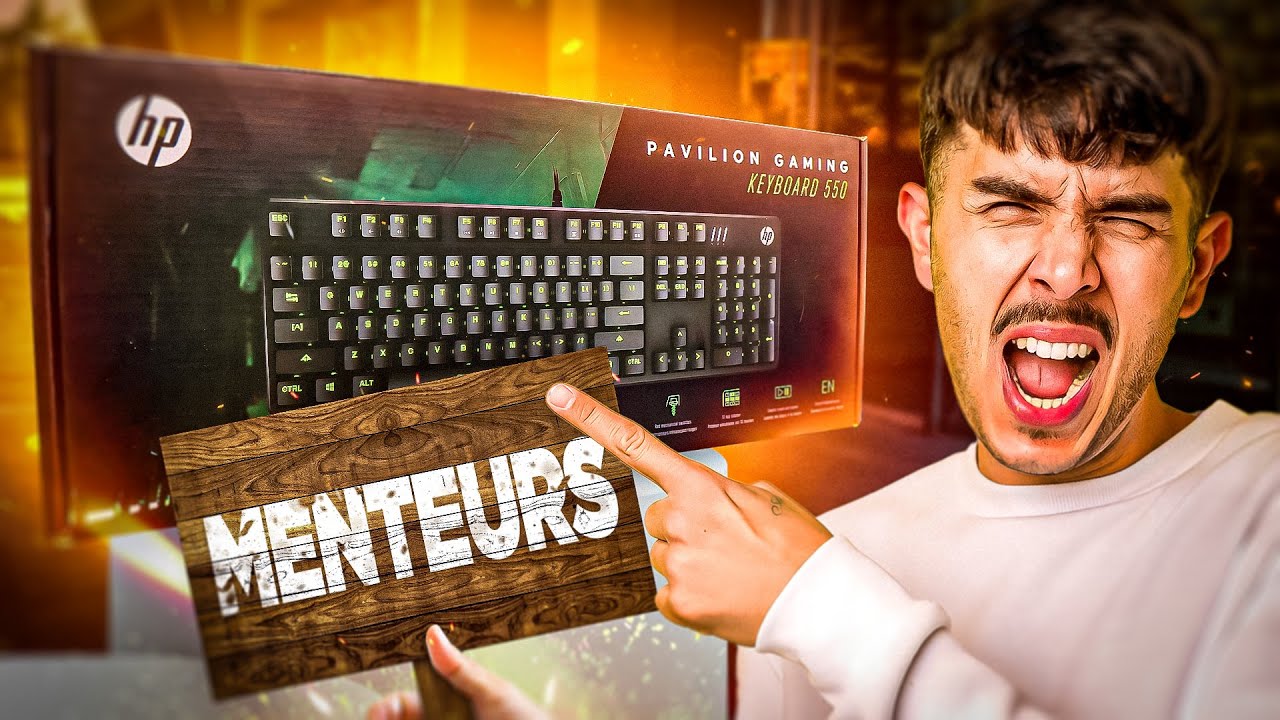 Miniature de la vidéo de Custom Ton Clavier sur le HP 550 Gaming