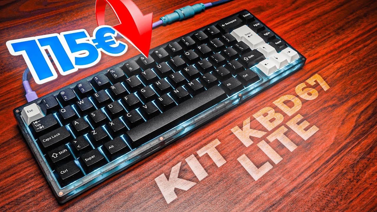 Miniature de la vidéo de Custom Ton Clavier sur le KBD67 Lite R4