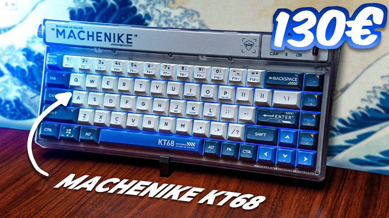 Miniature de la vidéo de Custom Ton Clavier sur le Machinike KT68