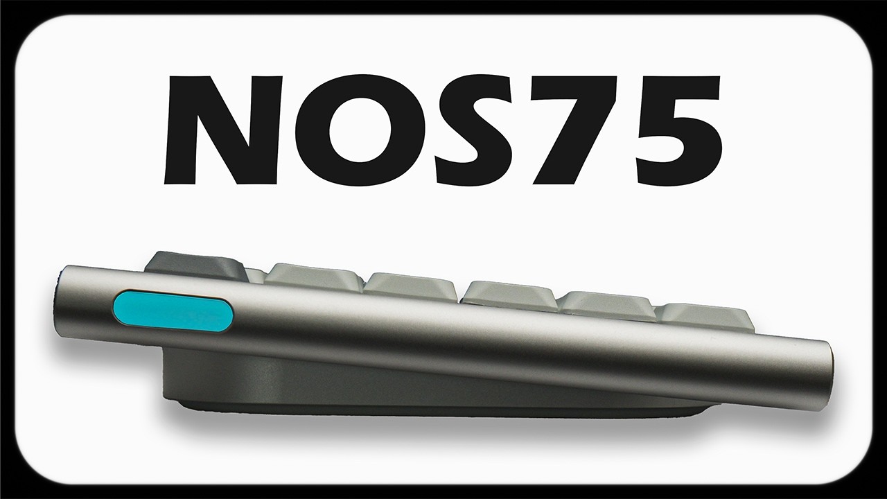 Miniature de la vidéo de Custom Ton Clavier sur le NuPhy NOS75