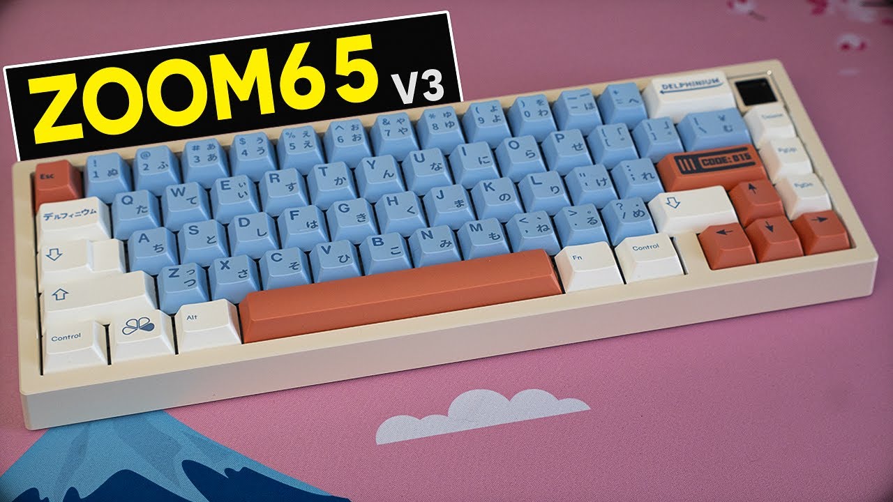 Miniature de la vidéo de Custom Ton Clavier sur le Meletrix Zoom65 V3